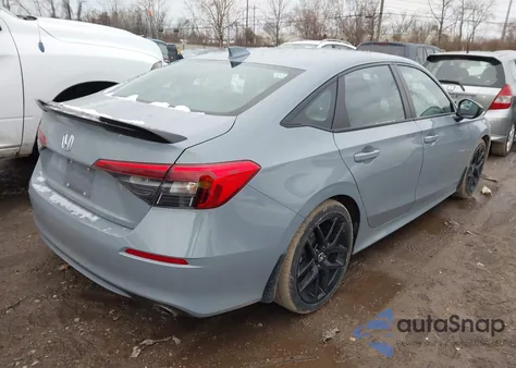 2022 Honda Civic Si Sedan z USA, uszkodzony, nr VIN 2HGFE1E52NH472582